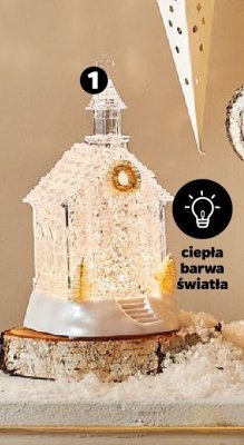 Dekoracja kościół LED promocja w Netto