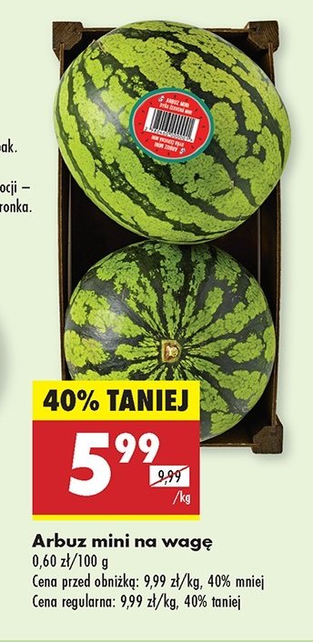 Arbuz mini promocja