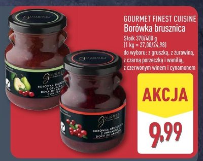 Borówka brusznica promocja w Aldi