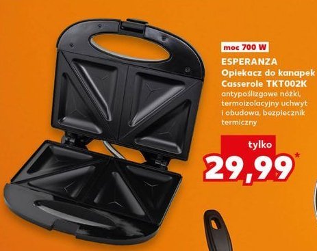 Opiekacz tkt002k Esperanza promocja