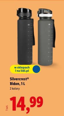 Bidon Silvercrest 1L promocja w Lidl