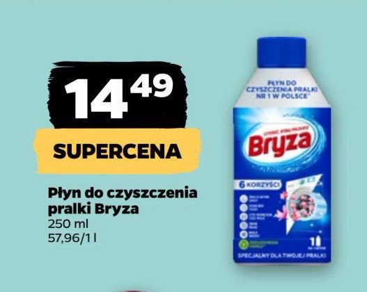 Płyn do czyszczenia pralki fresh Bryza lanza promocja