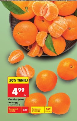 Mandarynka na wagę promocja w Biedronka