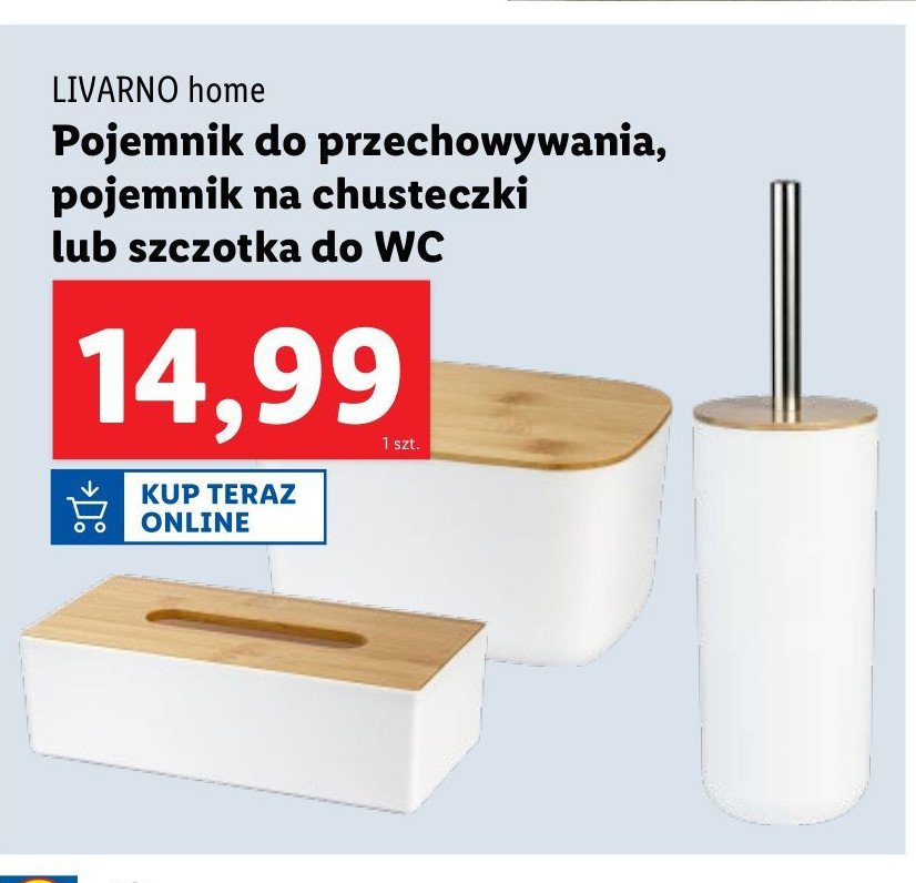 Pojemnik na chusteczki LIVARNO HOME promocja