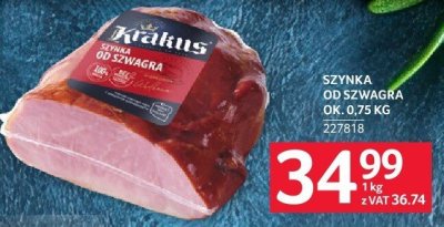 Szynka od szwagra Krakus promocja w Selgros
