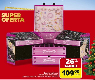 Zestaw piękności promocja w Carrefour