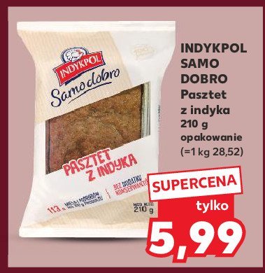 Pasztet z indyka Indykpol samo dobro promocja