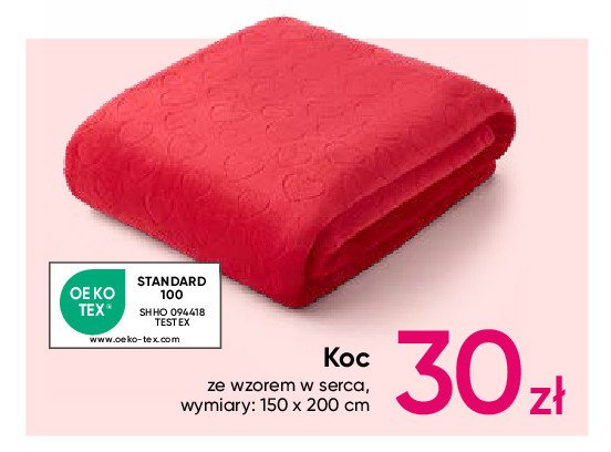 Koc 150 x 200 cm promocja