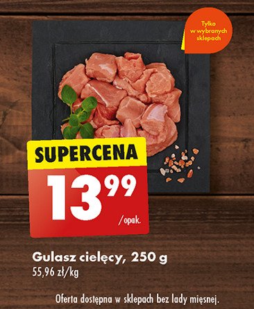 Gulasz cielęcy promocja