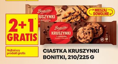 Ciastka kruszynki Bonitki 210/225 g promocja w Biedronka