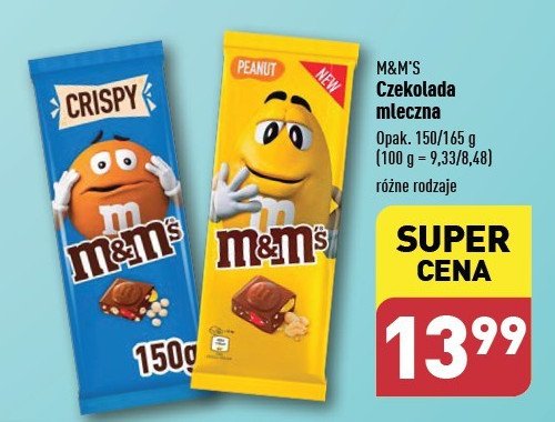 Czekolada crispy M&m's promocja