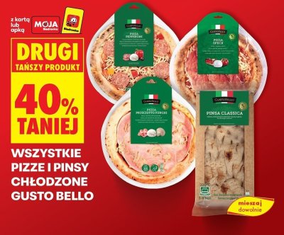Pizza prosciutto funghi chłodzona  promocja w Biedronka