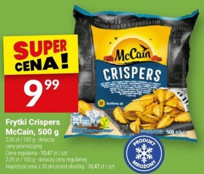 Frytki Crispers McCain, 500 g promocja w Twój Market