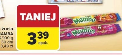 Gumy rozpuszczalne106 g, 2 rodzaje promocja w Carrefour