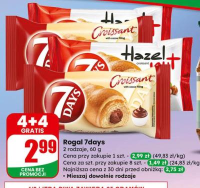 Croissant Rogal czekoladowy promocja w Dino