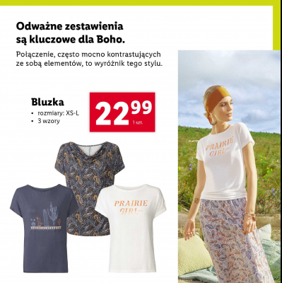 Bluzka xs-l promocja