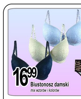 Biustonosz damski promocja