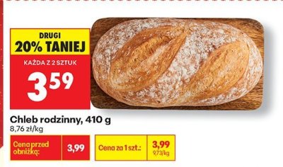 Chleb rodzinny promocja w Biedronka
