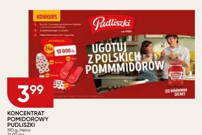 KONCENTRAT POMIDOROWY PUDLISZKI promocja w Chata Polska