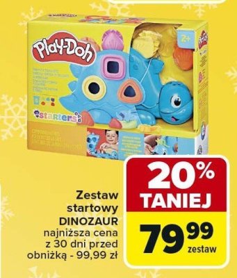 Zestaw startowy Dinozaur Play-Doh promocja w Carrefour