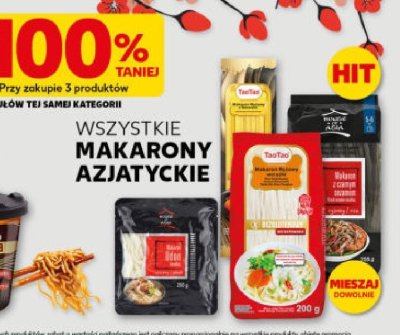 Wszystkie makarony azjatyckie promocja w Kaufland