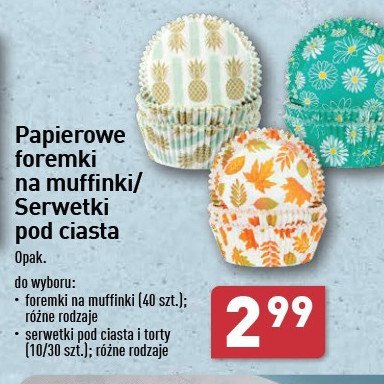 Serwetki pod ciasto 26 cm promocja