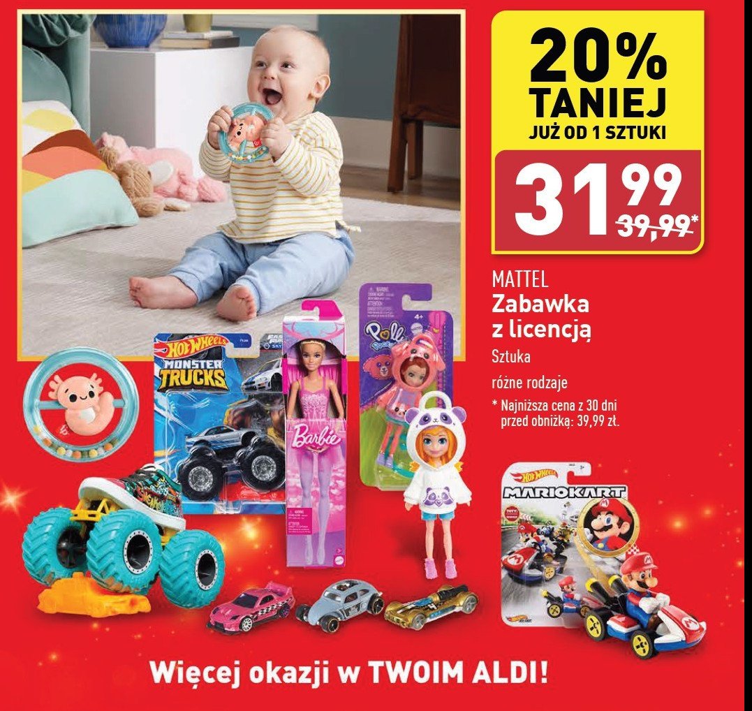 Laleczka polly Mattel promocja