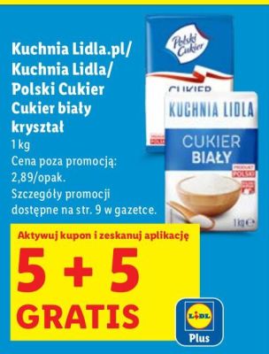 Cukier promocja w Lidl
