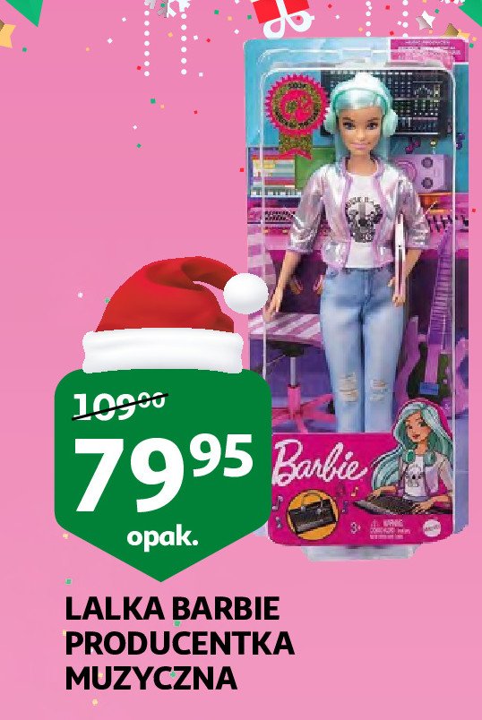 Lalka barbie producentka muzyczna Mattel promocja