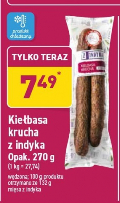 Kie艂basa krucha z indyka promocja