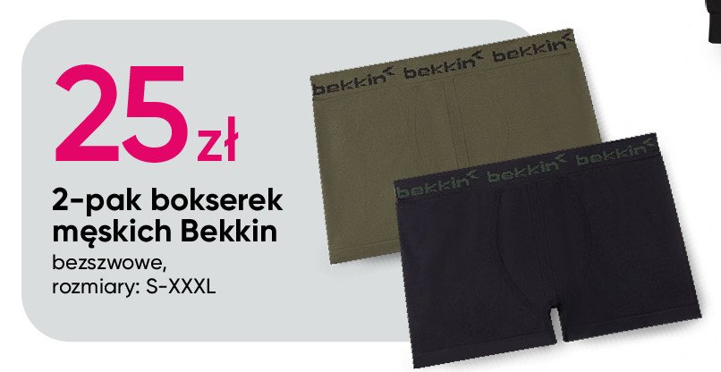 Bokserki męskie rozm. s-xxxl Bekkin promocja