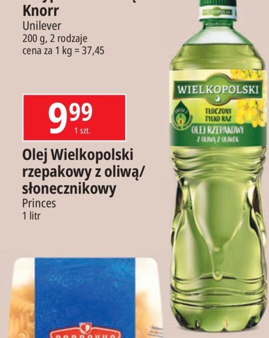 Olej z oliwą z oliwek Wielkopolski rzepakowy promocja