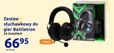 Zestaw słuchawkowy do gier ze światłem promocja w Action