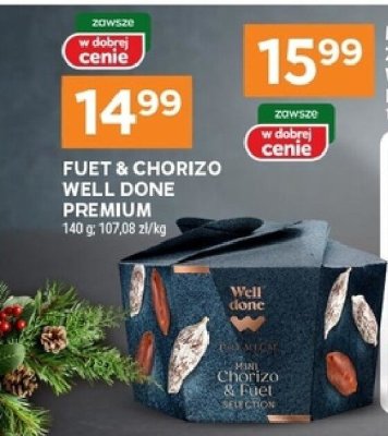 Fuet & Chorizo Well Done Premium promocja w Stokrotka