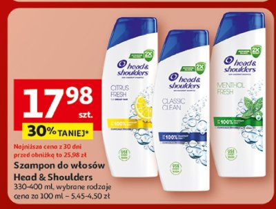 Szampon promocja w Auchan