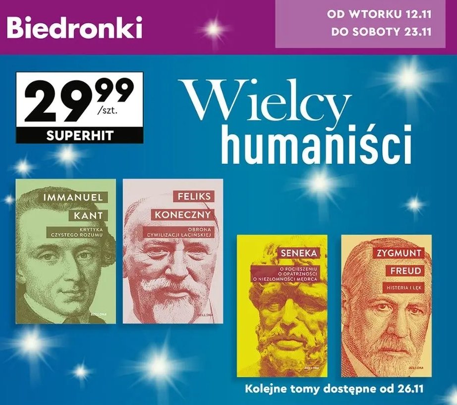 Zygmunt freud histeria i lęk promocja w Biedronka