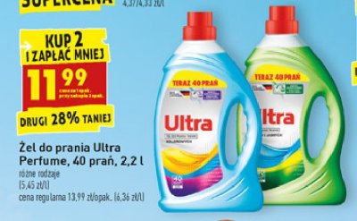 Żel do prania do białego Ultra perfume promocja