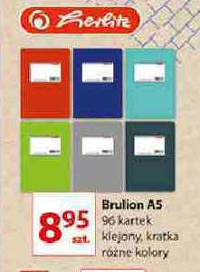 Brulion a5/96 k. Herlitz promocja