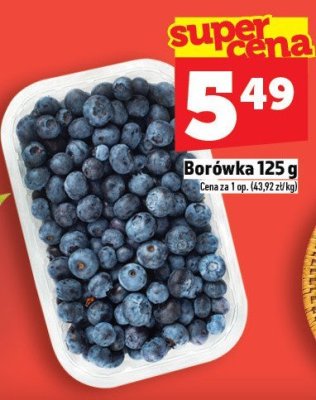 Borówka promocja w TOPAZ