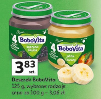 Deser BoboVita 125 g wybrane rodzaje promocja w Auchan