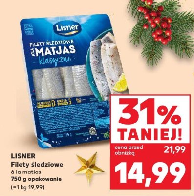 Filety śledziowe á la matias LISNER promocja w Kaufland