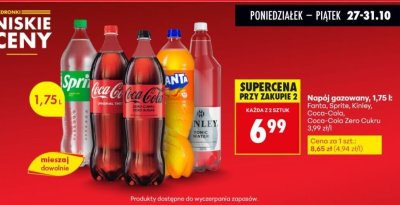 Cola promocja w Biedronka