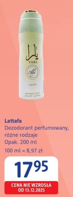 Dezodorant perfumowany różne rodzaje promocja w Drogerie DM
