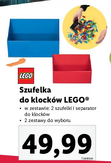 Szufelka do klocków Lego promocja