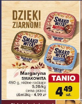 Margaryna Smakowita śmietankowy smak promocja