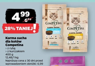 Karma sucha dla kotów z rybą promocja w Netto