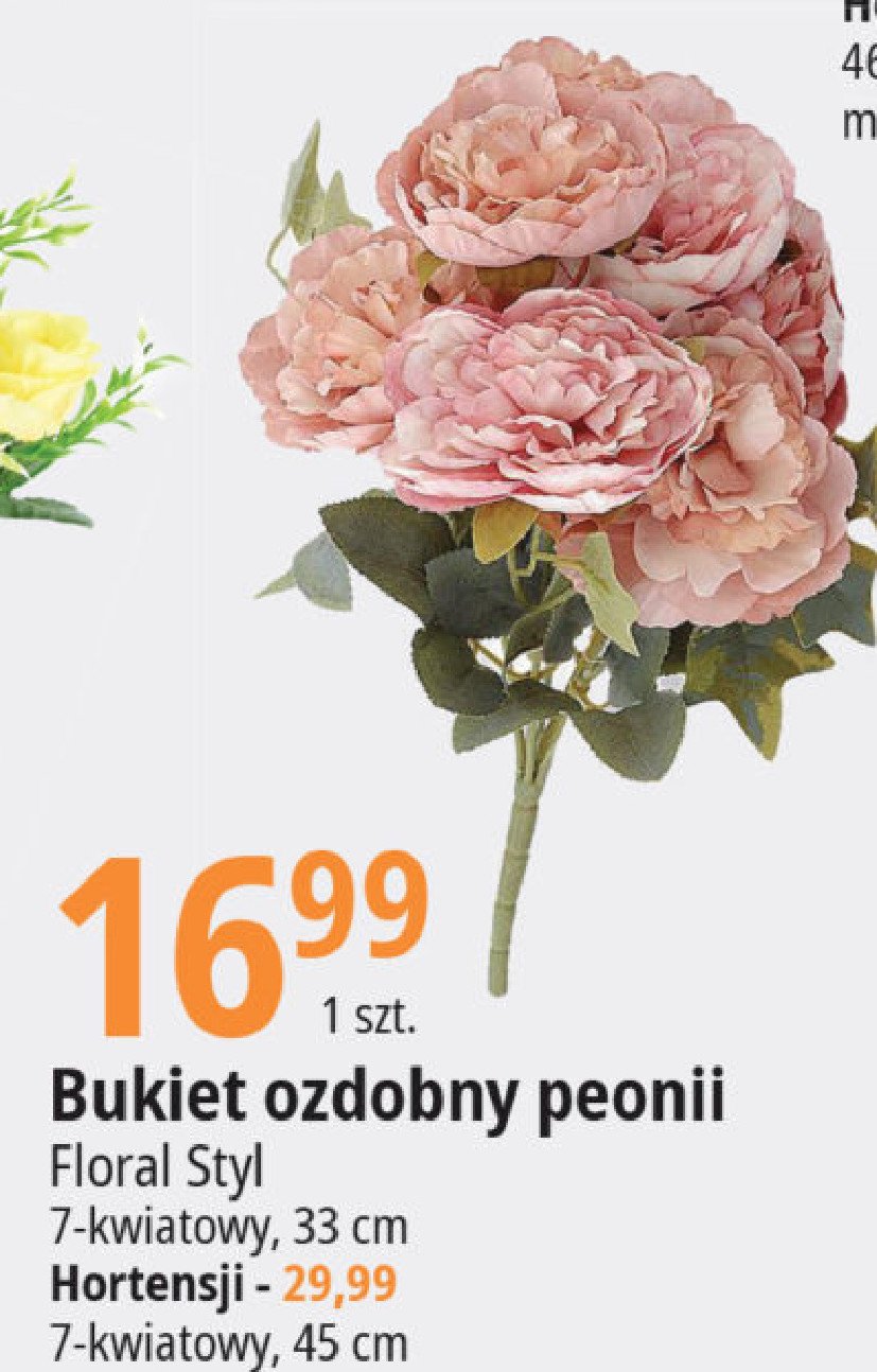 Bukiet 7 peonii Floral styl promocja