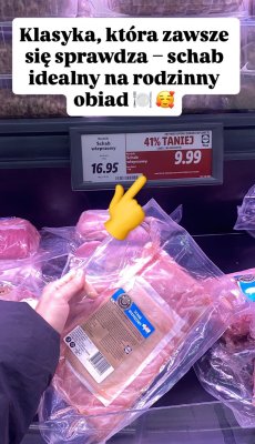 Schab wieprzowy bez ko艣ci Auchan promocja w Lidl
