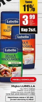 Mąka LUBELLA promocja w Supeco