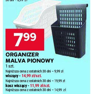 Organizer pionowy malva promocja